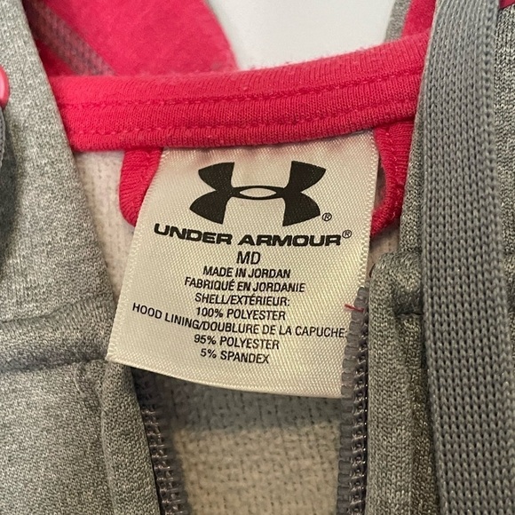 Under Armour/ Women’s long sleeve zip up hooded jacket. - Picture 5 of 7